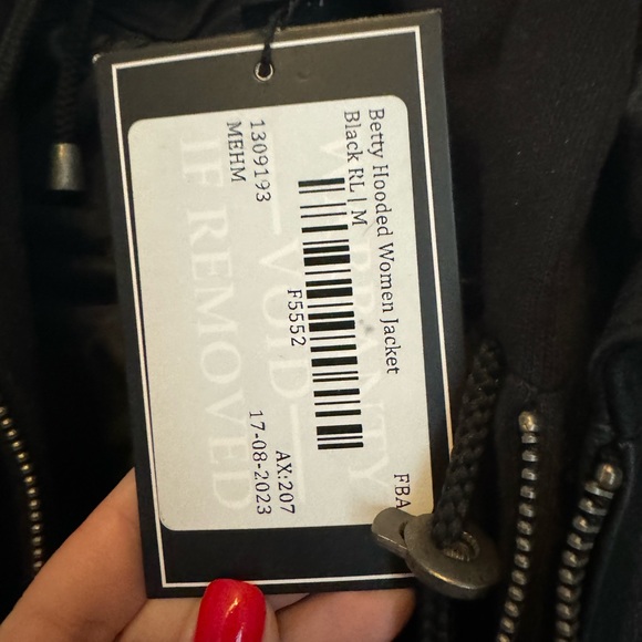 Black leather jacket Medium - Picture 3 of 5